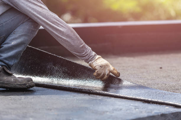 Professional Interior Drainage System technician working in Guilford, IN